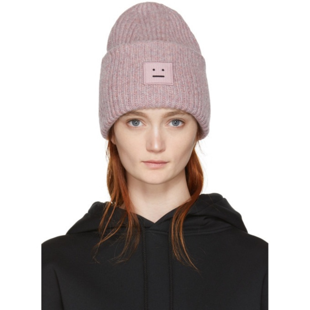 Acne studios Pansy Beanie Pink